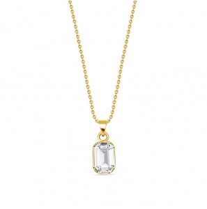 Spark Royal Gilded Necklace Crystal - 3192268