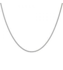 ZINZI zilv. gourmet collier 1.6 mm 42 cm - 3192861