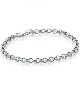 ZINZI zilv. armband jasseron 4,5 mm 18,5 cm - 3192869