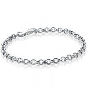 ZINZI zilv. armband jasseron 4,5 mm 18,5 cm - 3192869