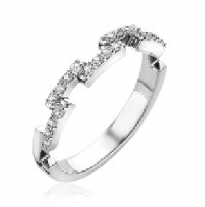 ZINZI zilv. aanschuifring met zirconia's maat 56 - 3192897
