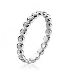 ZINZI zilv. aanschuifring met ronde zirconia&#39;s maat 56 - 3192898