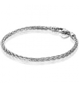 ZINZI zilv. armband palmier massief 3 mm 18.5 cm - 3192934