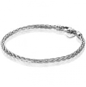ZINZI zilv. armband palmier massief 3 mm 18.5 cm - 3192934