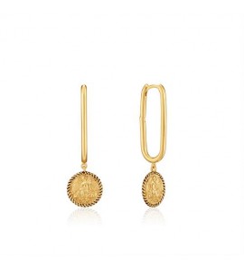 Ania Haie Winged Goddess Hoop Earrings M - 3192962