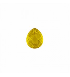 My Imenso Goccy insignia "yellow CZ" faceted 15 mm - 3193134