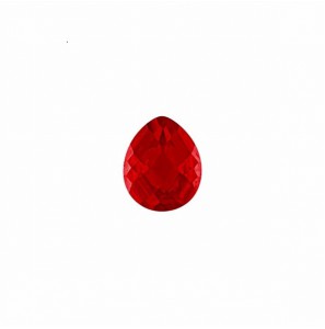 My Imenso Goccy insignia "lipstick red CZ" faceted 15 mm - 3193135
