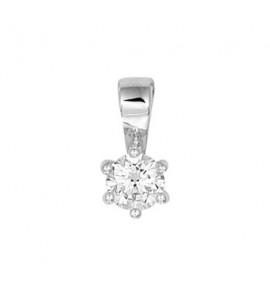 Zilver RH hanger zirkonia 4 mm - 3192994