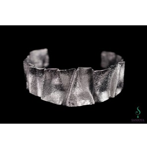 Sanjoya Kaapstad klemband geplooid gediamanteerd - 3193083