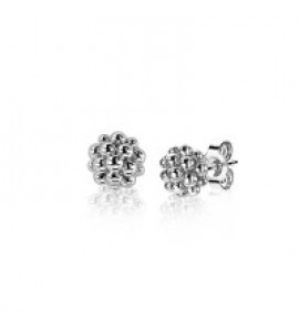 Zinzi zlv. oorknopjes bolletjes in ronde vorm 6 mm - 3193169