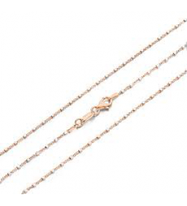 MY iMenso "cubetto large" nacklace (925/rosegold-plated E-coat) 2-tone 70 cm - 3193120
