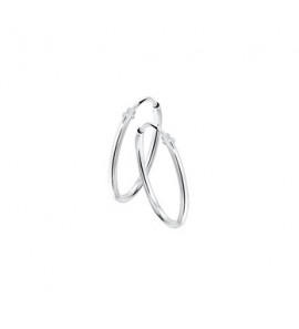 Zilver creolen 1.5 mm 25 mm - 3193444