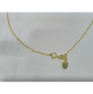 Imotional anker collier geel verguld 47-52 cm - 3200099