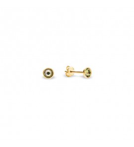 Spark Pinpoint studs Cristal licht groen - 3200417