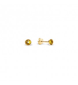 Spark Pinpoint studs Cristal citrien - 3200419