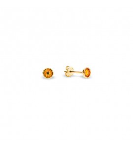 Spark Pinpoint studs Cristal oranje - 3200421