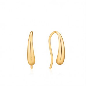 Ania Haie Luxe hook earrings GP - 3200443