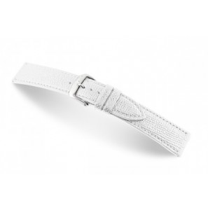Happel Lederband Pasadena 20 mm wit - 3200461