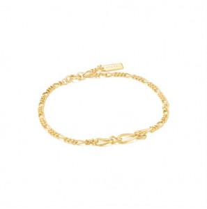 Ania Haie Figaro Chain Bracelet M GP - 3200369