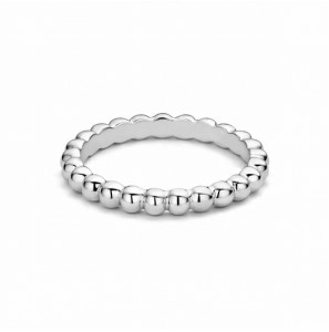 MY iMenso dot's side ring (925/rhod-plated) size 56/17,75 - 3200383
