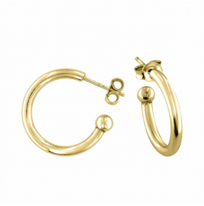 MY iMenso tubo Earring 20 mm (925/gold-plated) - 3200385
