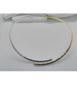Goud bicolour spang VK buis 3.5 mm met schanier - 3210510