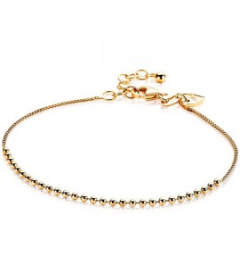 Zinzi zlv. armband gg.verguld anker/staafjes 17-20cm - 3210445