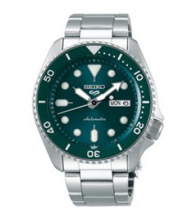 Seiko 5 sports automatic SS bracelet groen 100m wr - 3200154