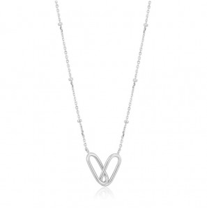 Ania Haie Beaded Chain link Necklace M silver 43-48 cm - 3200287