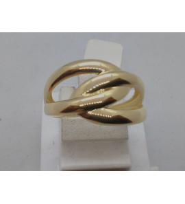 Goud dames ring fantasie mt. 17¢ - 3200231