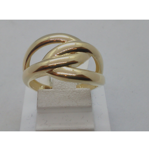 Goud dames ring fantasie mt. 16¥ - 3200232