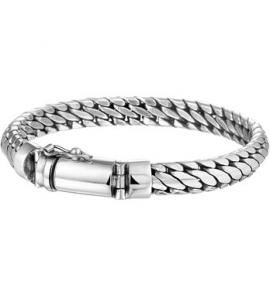 Zilver oxide armband 8 mm 21 cm - 3200271