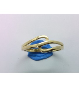 Goud dames ring fantasie mt. 18 - 3220393