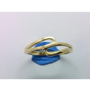 Goud dames ring fantasie mt. 18 - 3220393