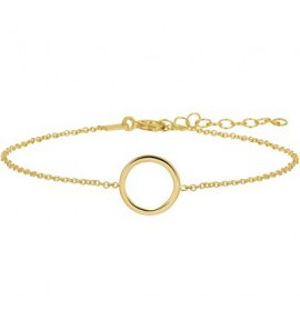 Zilver Armband rondje 1,3 mm 16 + 3 cm 1 micron (geen garantie op plaiting) - 3200542