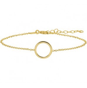 Zilver Armband rondje 1,3 mm 16 + 3 cm 1 micron (geen garantie op plaiting) - 3200542