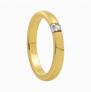 Eclat alliance ring gg met 1 x 0.02 crt. - 3200933