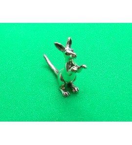 Zilver miniatuur Kangaroe 19 mm - 20399
