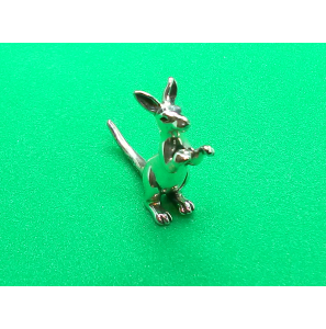 Zilver miniatuur Kangaroe 19 mm - 20399