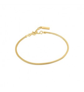 Ania Haie Snake Chain Bracelet M GP - 3222961
