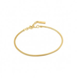 Ania Haie Snake Chain Bracelet M GP - 3222961