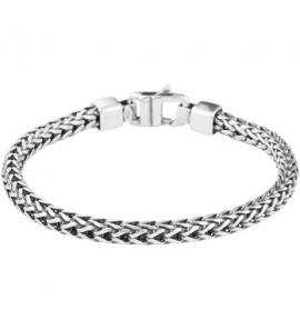Zilver armband oxi vossestaart 4,5 mm 19 cm - 3201458