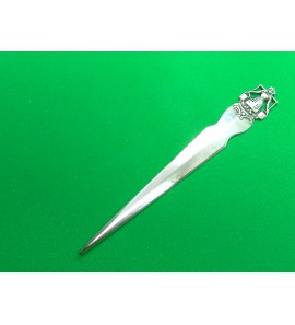 Zilver briefopener meklmeisje - 35848