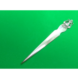 Zilver briefopener meklmeisje - 35848