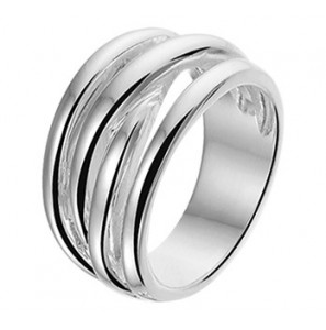 Zuilver RH dames ring fantasie mt. 21 - 3201169