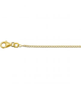 Goud gourmet collier 1.4 mm 60 cm - 3220002