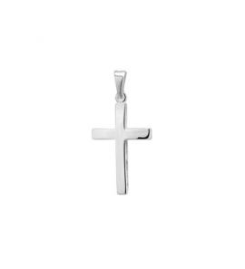 Zilveren hanger RH kruisje 14x24 mm - 3160691