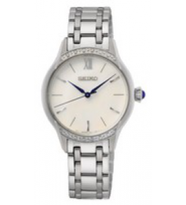 Seiko dames staal bracelet mop daimonds 50m wr - 3220265