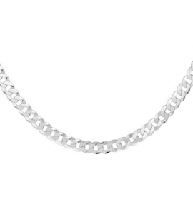 Zilveren collier gourmet 5.4 mm 50 cm - 3202104