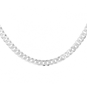 Zilveren collier gourmet 5.4 mm 50 cm - 3202104